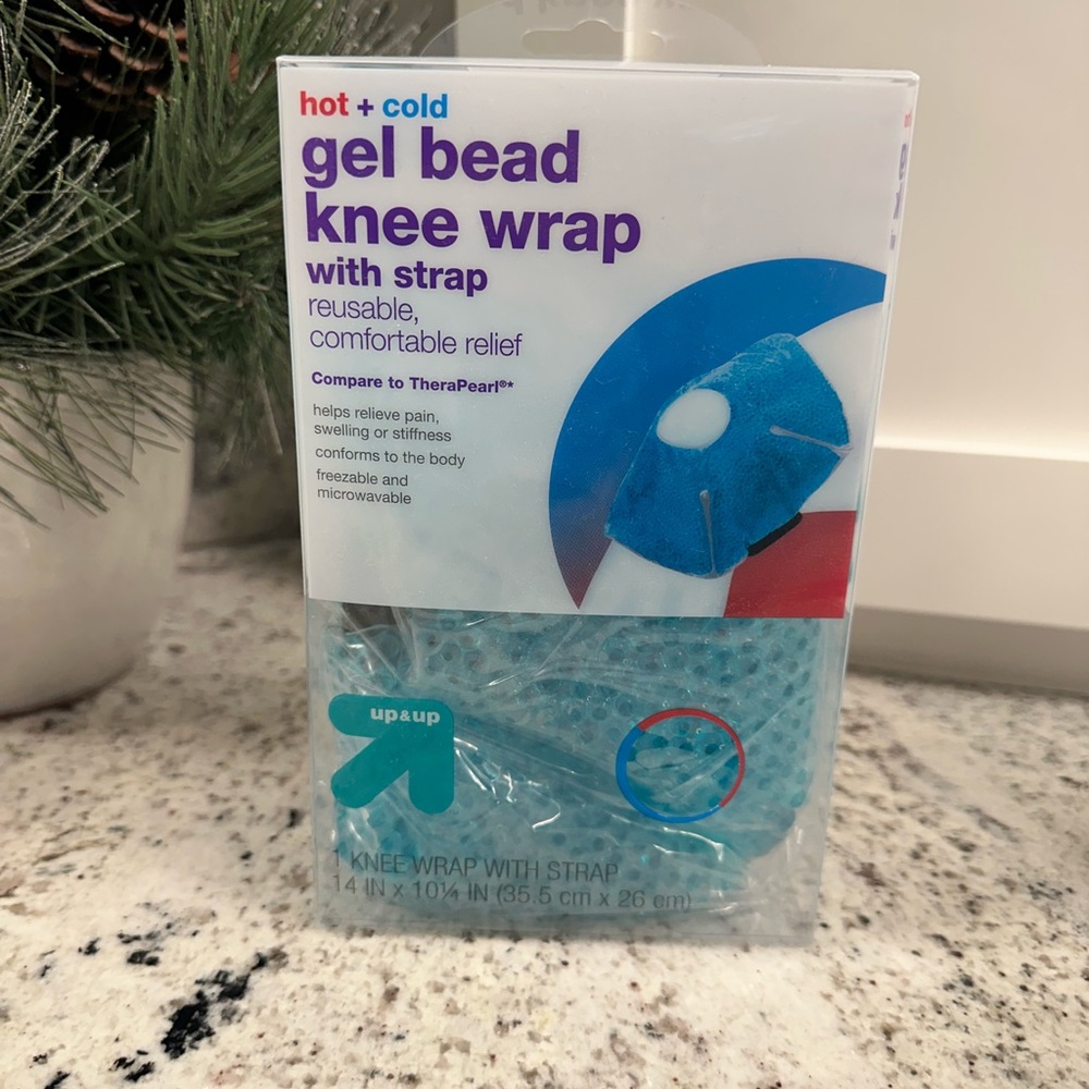 Hot + Cold Gel Bead Sports Wrap With Strap Target Up & Up Freezable Microwave